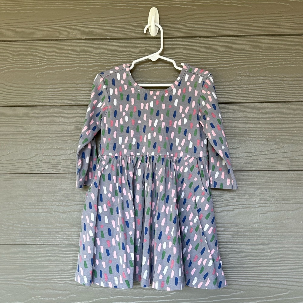 Ruffle Butts Colorful Patterned Kids Dress Size 5